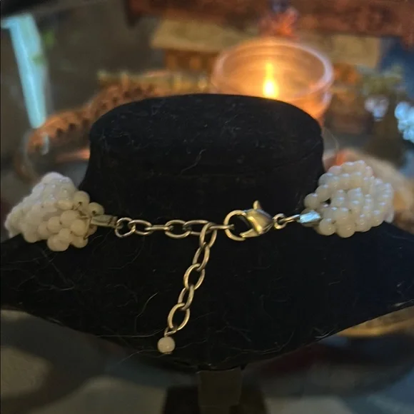 Elegant Multi-Strand Beaded Necklace - Picture 4 of 5